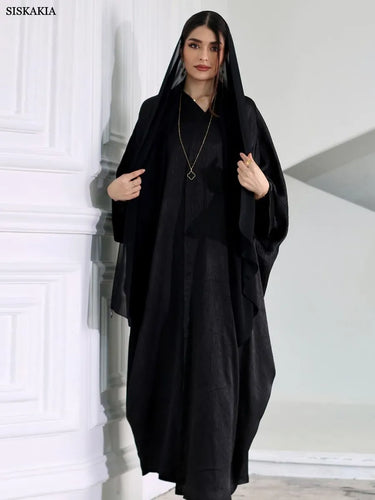 robe orientale noire